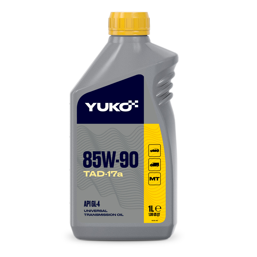 Олива трансмісійна YUKO ТАД-17a (GL-4, SAE 85W-90), 1 л